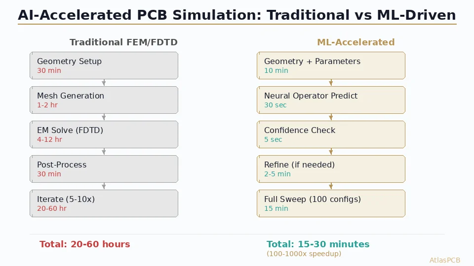 AI-Accelerated PCB Simulation