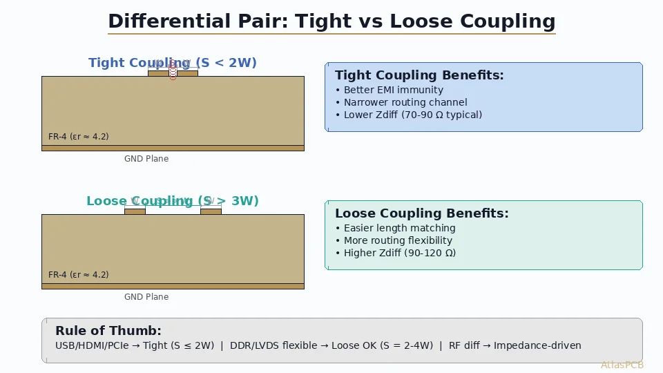 Differential Pair Routing