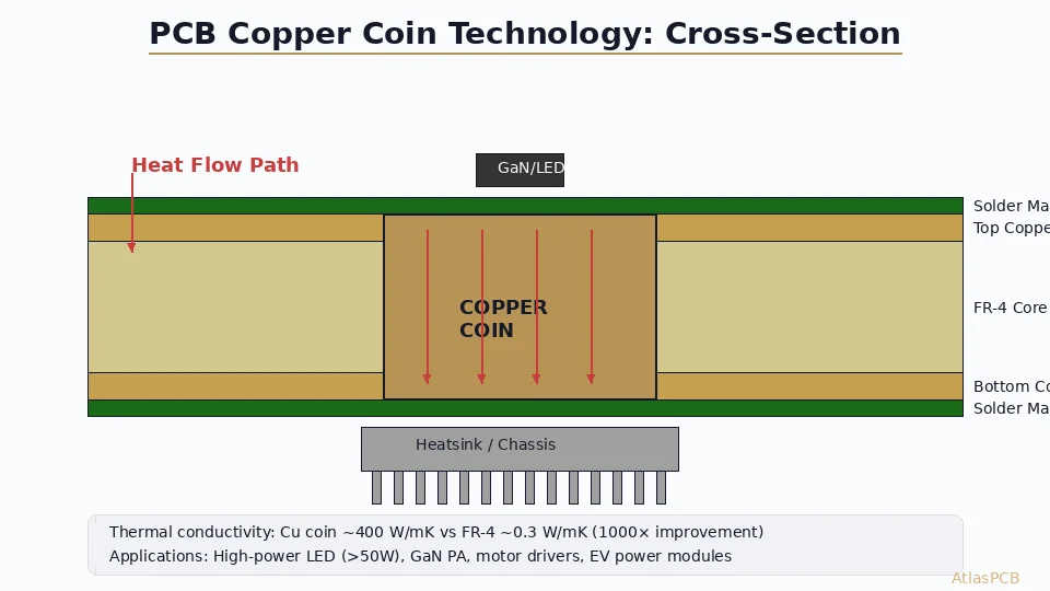 PCB Copper Coin Technology