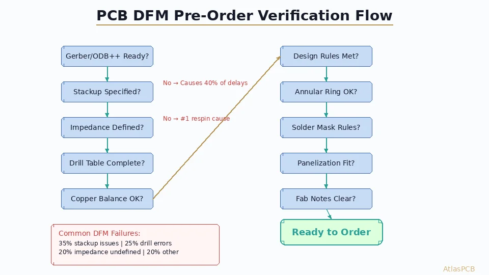 PCB DFM Check: Pre Order