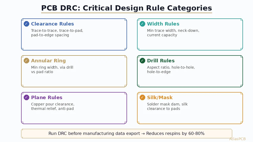 PCB Design Rule Check (DRC)
