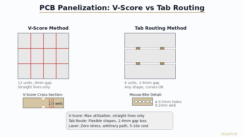 PCB Panelization and Depaneling