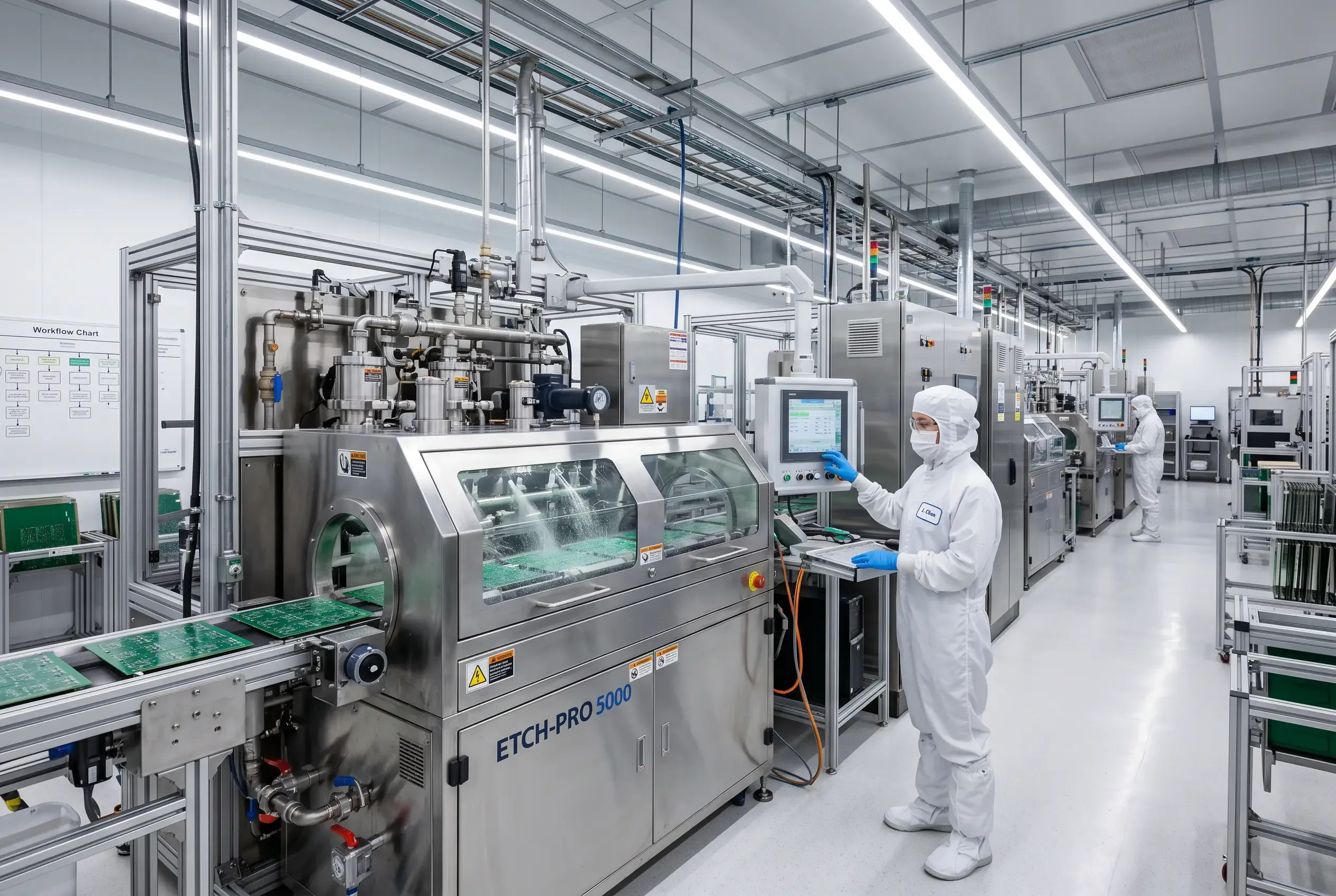 PCB manufacturing facility