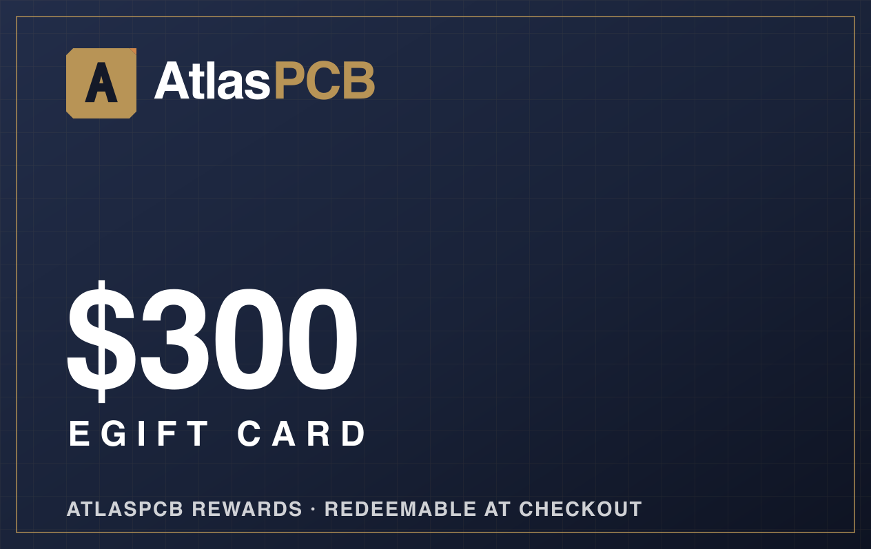 AtlasPCB eGift Card — $300
