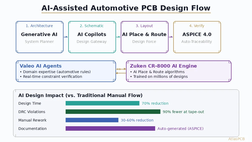 Valeo and Zuken Launch AI-Assisted Automotive PCB