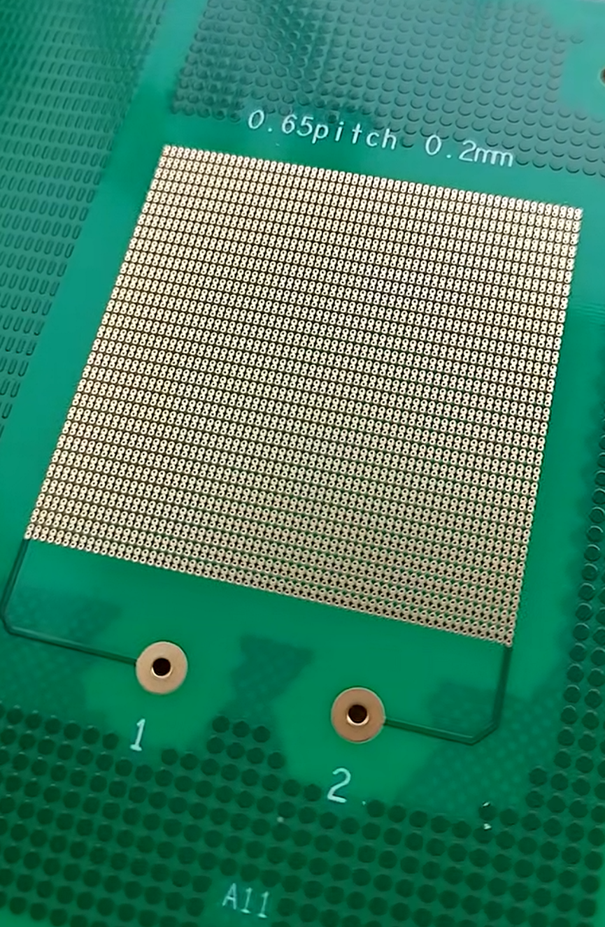 Omar H. 的订单板,6层 · FR-4 · 化学镍钯金 · 0.65mm 间距 BGA · 1.0mm